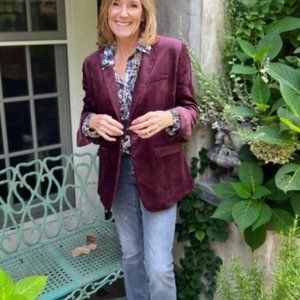 Cabi - Williams Jacket Plum Velvet